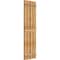 Ekena Millwork Spaced Board-n-Batten Shutters, Rough Sawn Western Red Cedar, 23W x 77H, PR RBS06S23X077RWR - alternate 2
